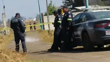Hombre es asesinado a balazos en San Andrés Cuexcontitlán, Toluca