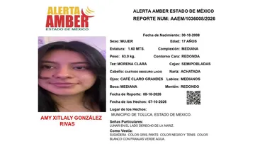 Alerta Amber: Se busca a Amy Xitlaly González Rivas, desaparecida en Toluca