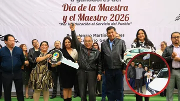 SMSEM: Jenaro Martínez entrega 126 automóviles a docentes ganadores de los sorteos del día del maestro