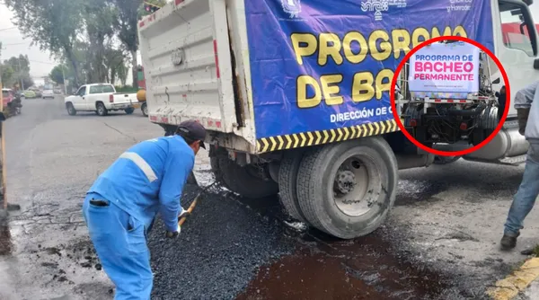 Continúa Metepec con trabajo intenso para erradicar baches.