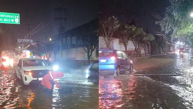 Elementos del Grupo Tláloc atendieron encharcamientos en Tenancingo