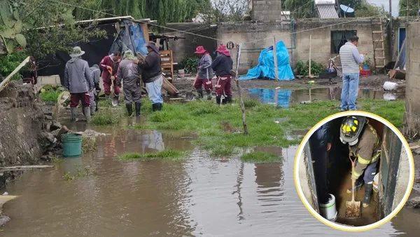 Toluca continúa atendiendo encharcamientos, inundaciones y afluentes de ríos