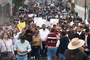 Ecatepec: marchan por la paz y exigen justicia para morenistas asesinados