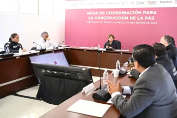 Tepetlaoxtoc: Delfina Gómez, reporta una reducción del 23% en delitos de alto impacto