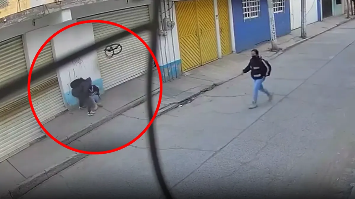 [VIDEO] Asaltan a mujer en Chimalhuacán, vecinos piden más seguridad
