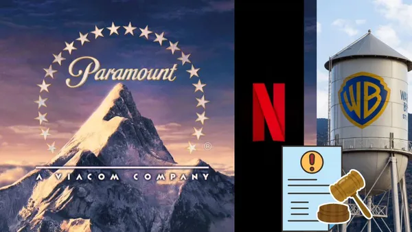 Paramount demandará a Warner Bros; la lucha contra Netflix continúa