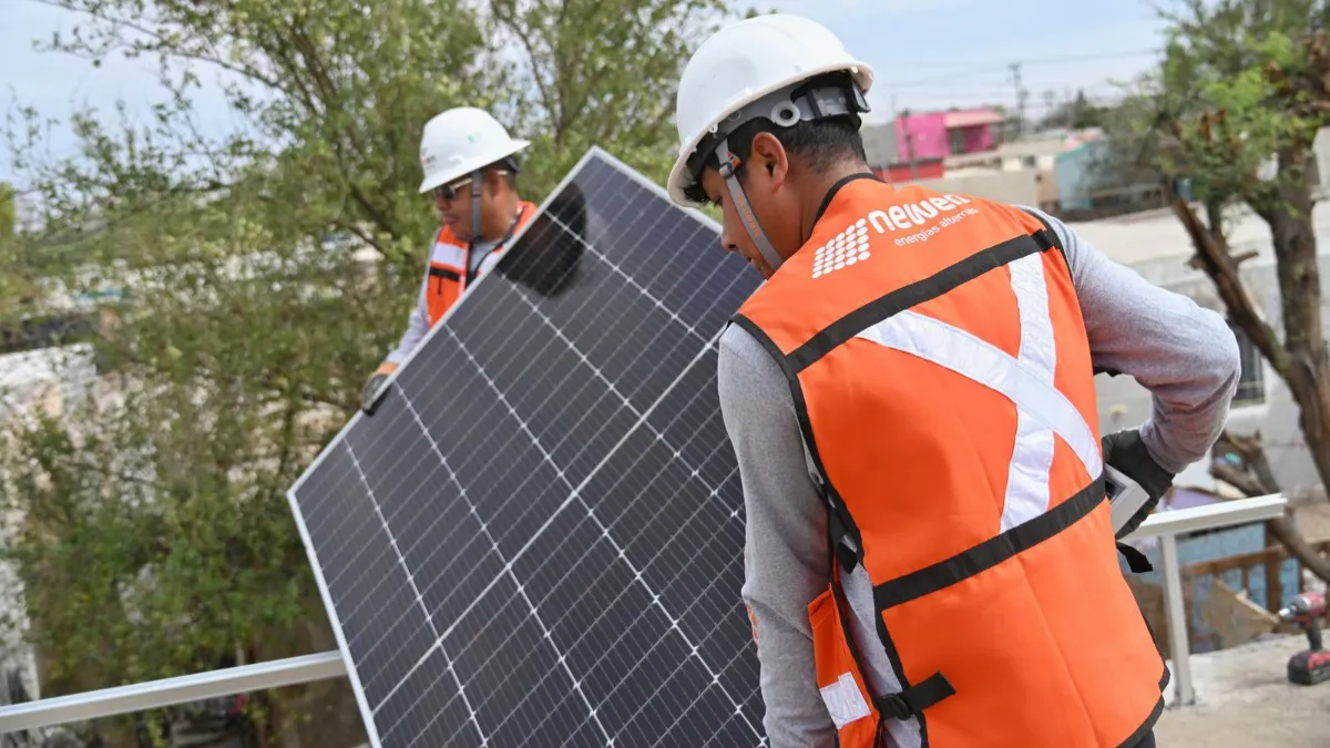 El programa Sol del Norte permitirá la instalación de paneles solares gratis en estos hogares.