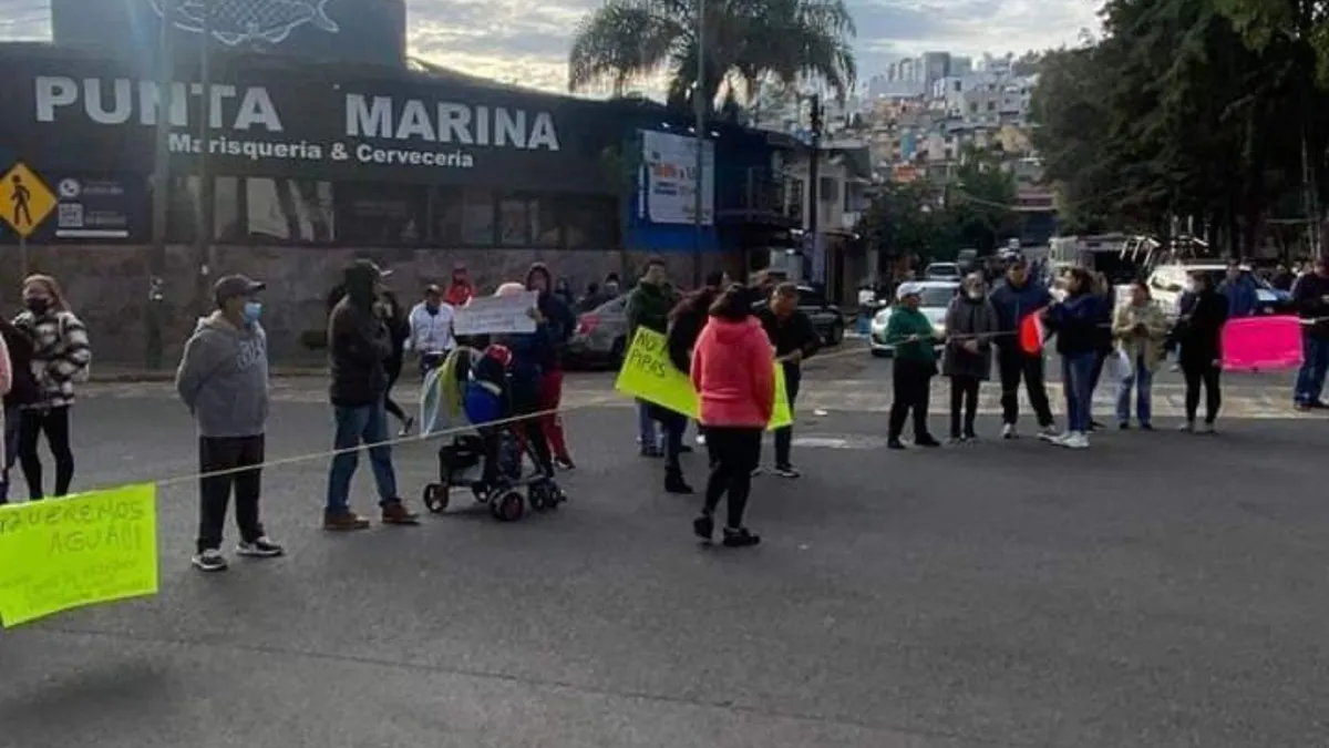 Atizapán: Habitantes planean manifestarse por la escasez de agua