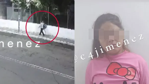 La sicaria de Iztacalco fue captada en video cuando disparó a su víctima en la colonia Infonavit.