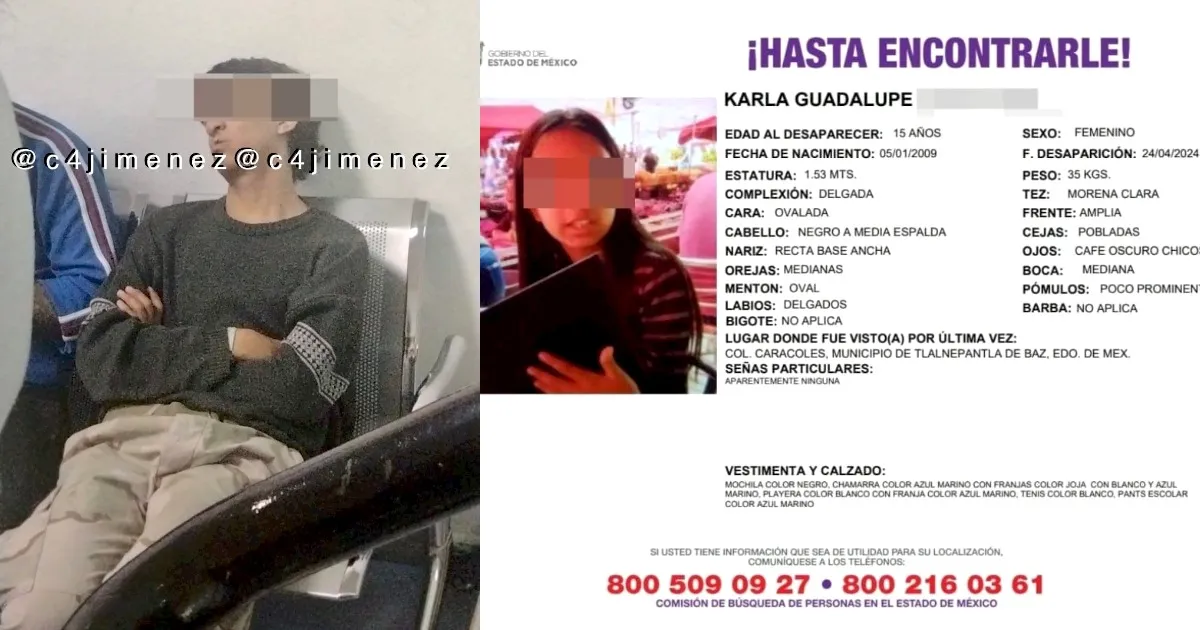 Identifican a PRIMO FEMINICIDA de estudiante de secundaria en Edomex; su papá lo entregó