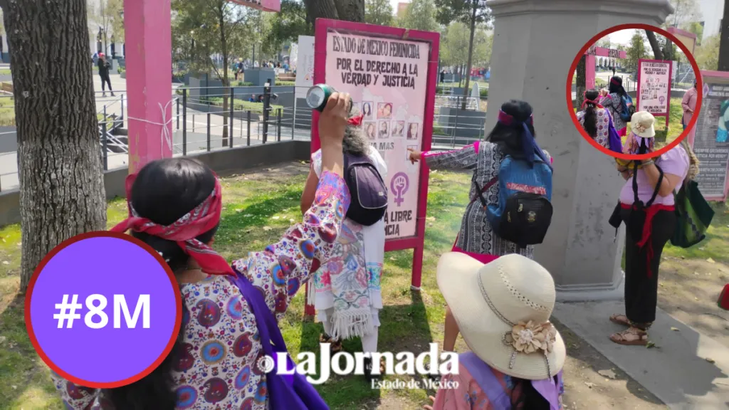 Marcha #8M por Día Internacional de la Mujer en Toluca, así se desarrolla