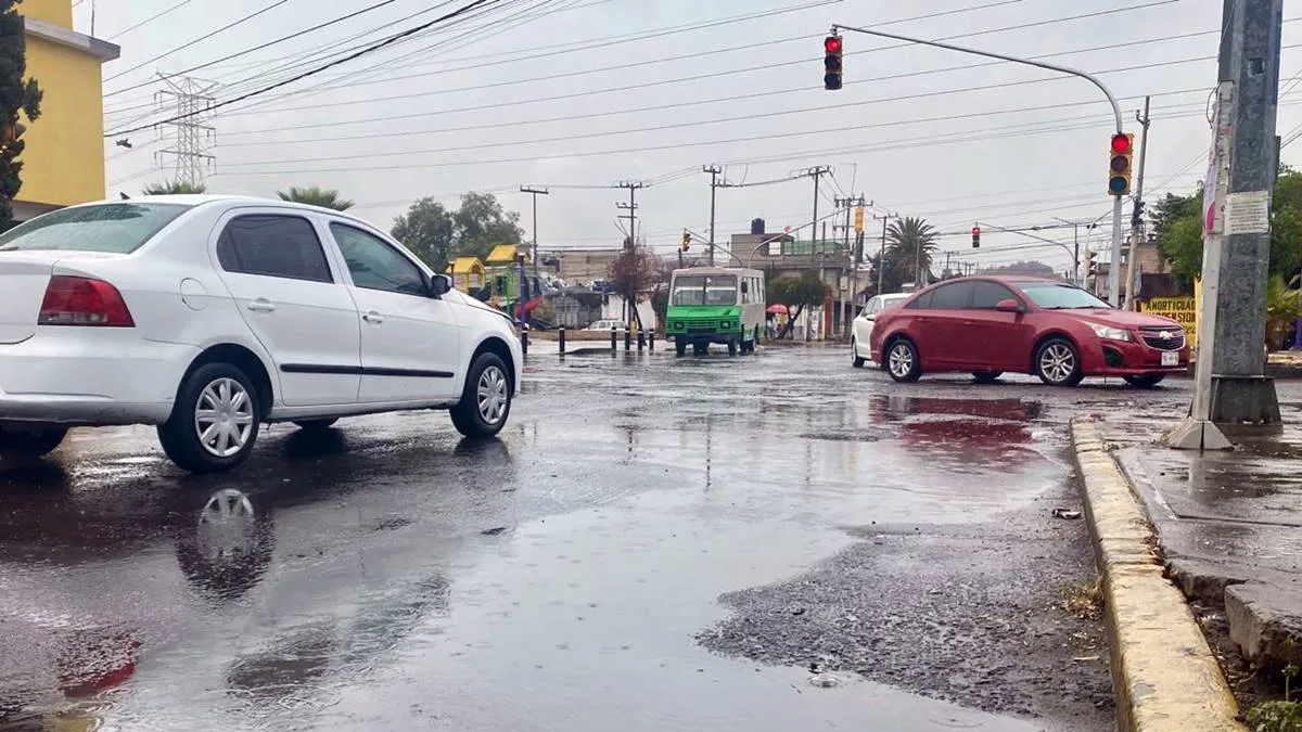 Valle de México: más de cinco horas de lluvia en la zona oriente