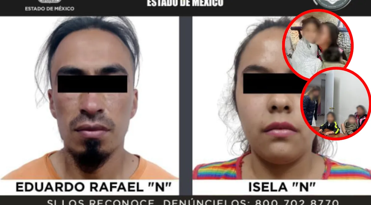 Rescatan a menor secuestrada en Teotihuacán, dos detenidos