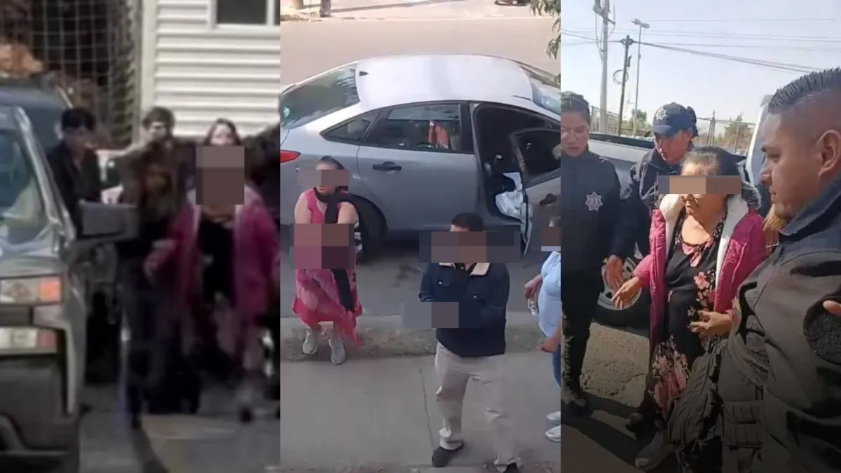 Esta tarde se realizó el traslado de Doña Carlota y sus hijos al penal de Chalco por el homicidio de dos sujetos que invadieron su casa en el municipio de Chalco.