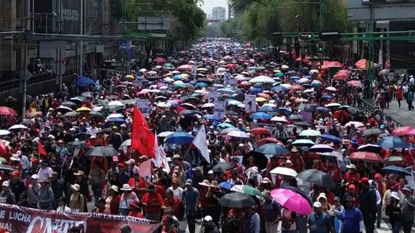 Vialidades de CDMX que serán afectadas por la megamarcha de maestros