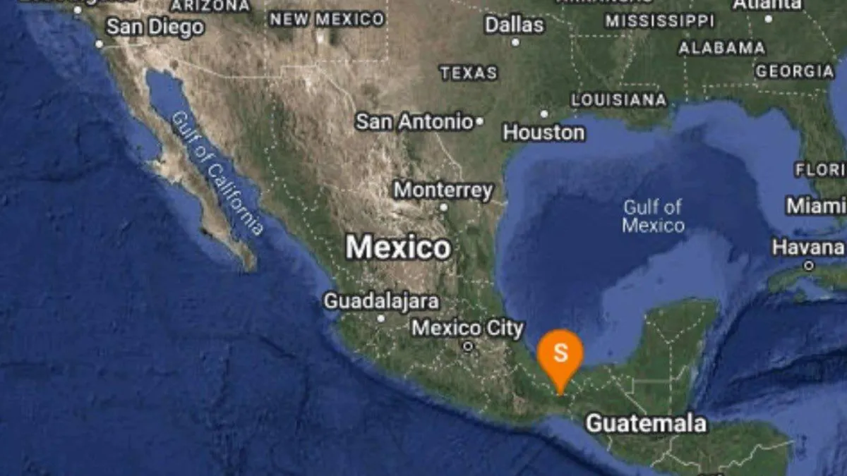 Sismo sacude Oaxaca esta mañana
