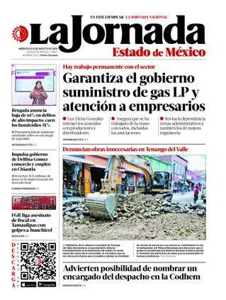 La Jornada Edomex | 06 de agosto de 2025