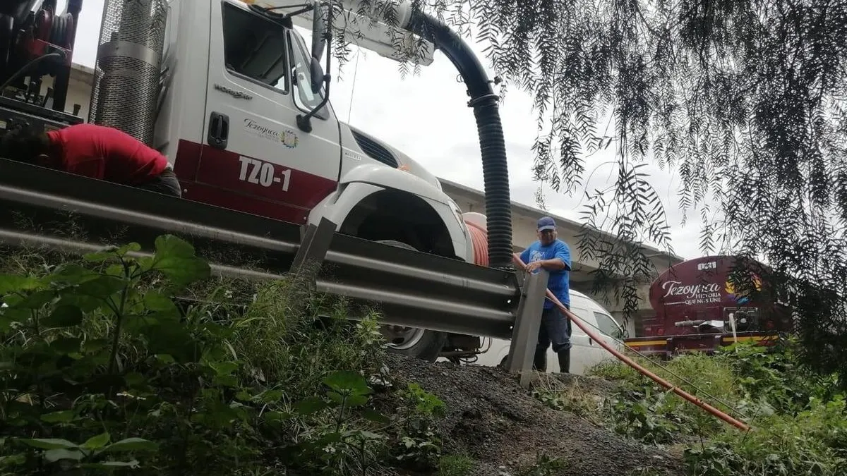 Mueren dos capacitadores de vactor en Tezoyuca