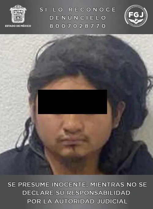 FGJEM detiene a sujeto por delito de violación contra su sobrina en Atlacamulco