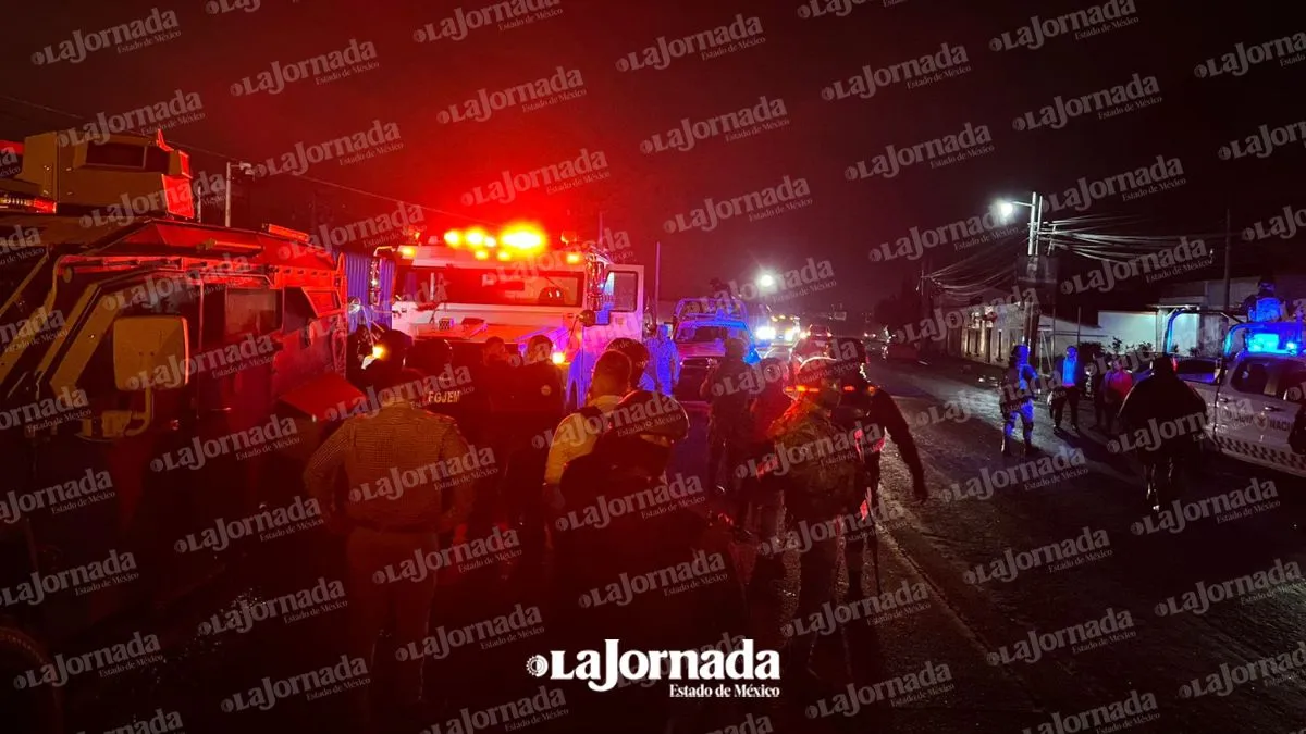 Detienen a cinco por ataque e incendio en la Central de Abasto de Toluca
