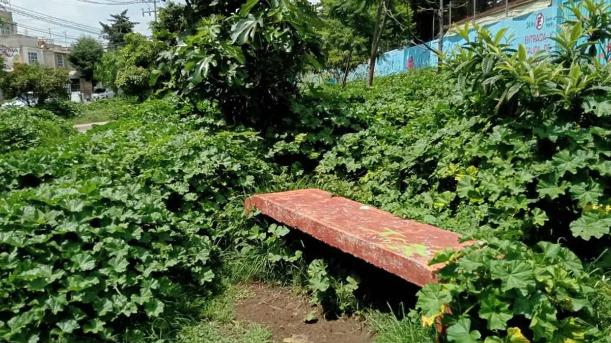 Vecinos reportan abandono de parques en Chicoloapan