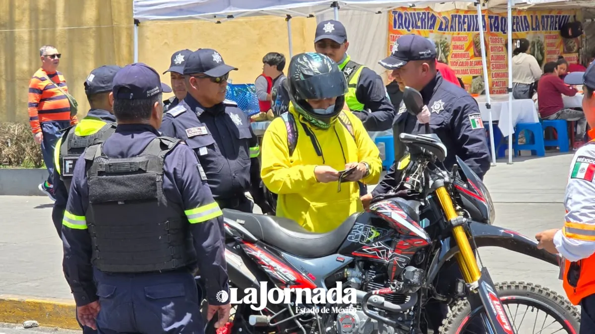 Operativo Pegaso refuerza vigilancia contra “motoratones” en Toluca