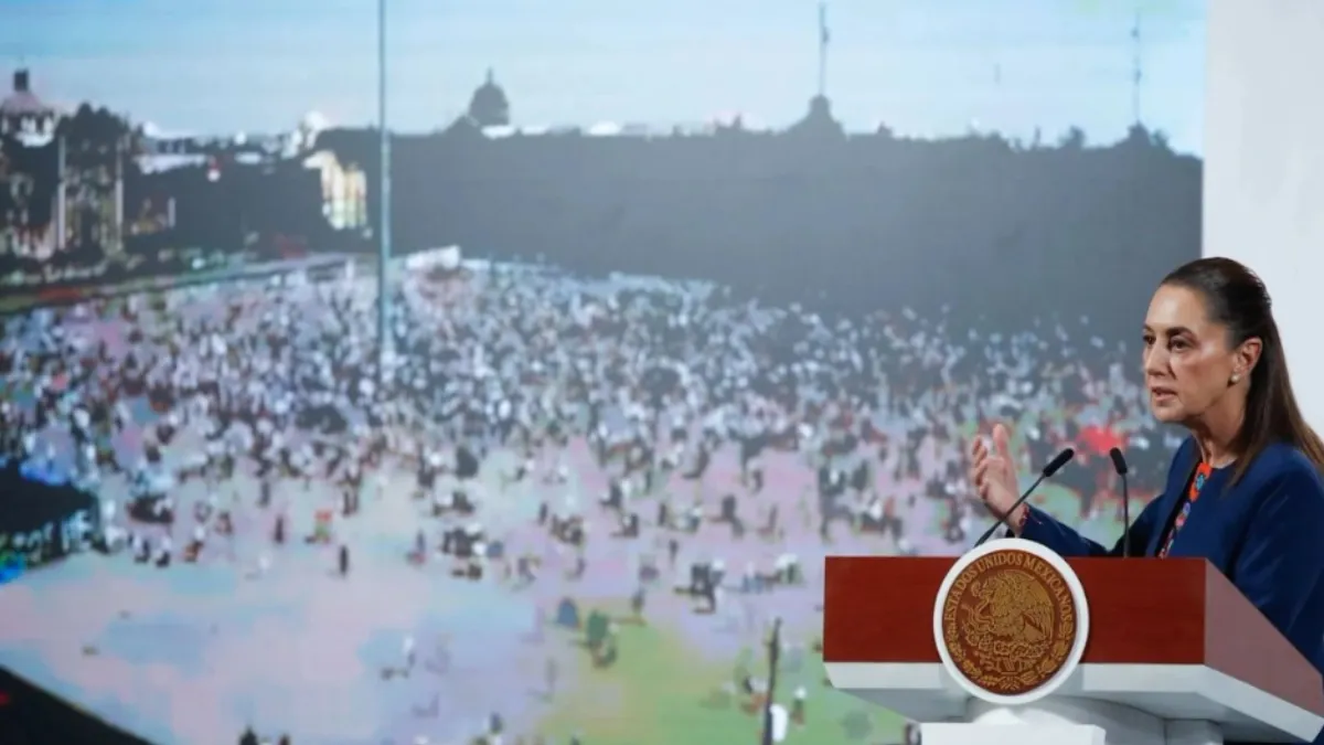 Sheinbaum investigará abusos en marcha y acusa que hubo intención de provocar a la policía para simular represión en México.