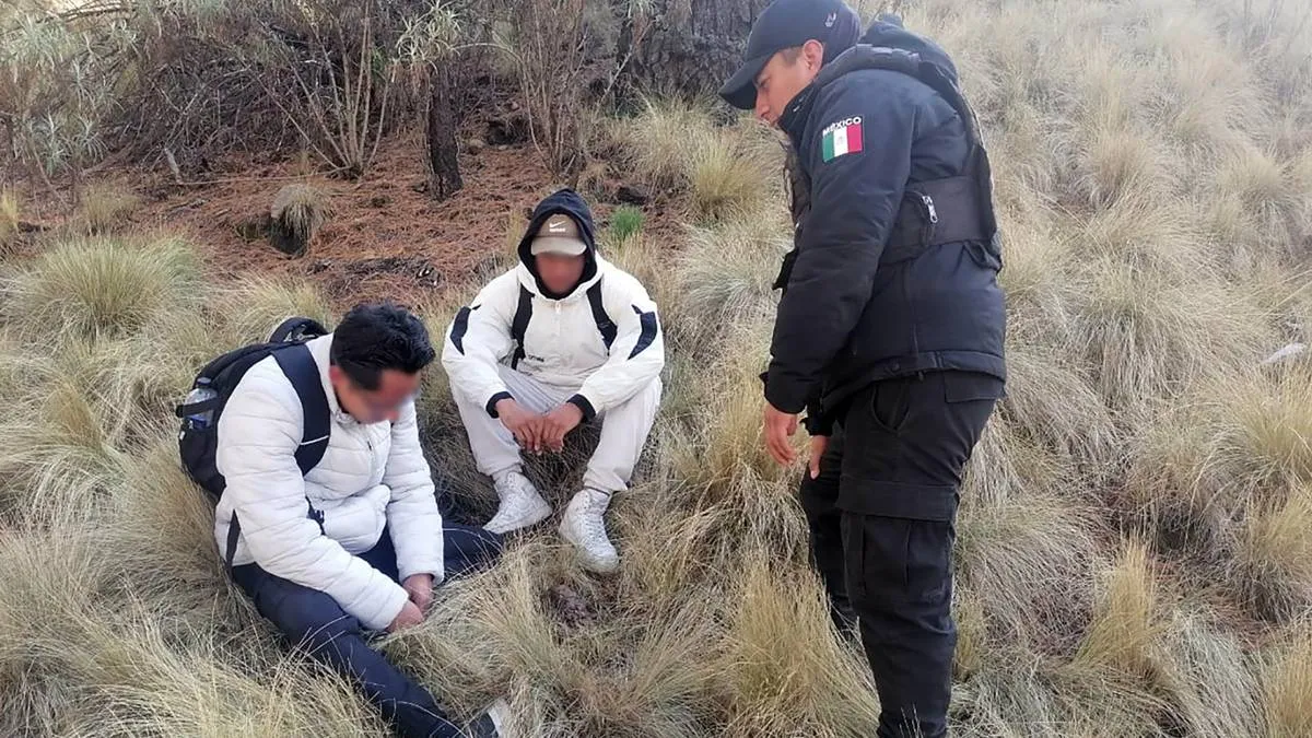 Rescatan a dos jóvenes de Ecatepec en el Nevado de Toluca
