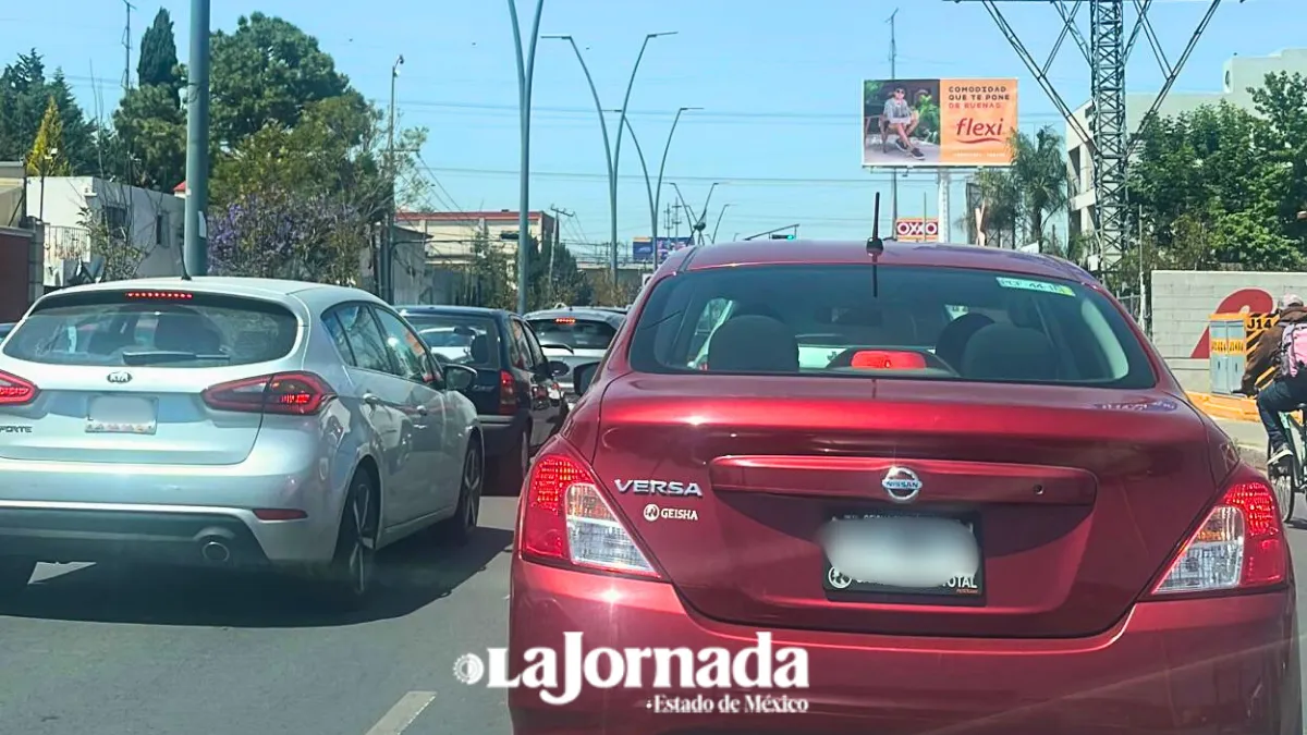 Aplicación del Hoy No Circula en ZMVT y zona metropolitana de Santiago Tianguistenco, es un hecho