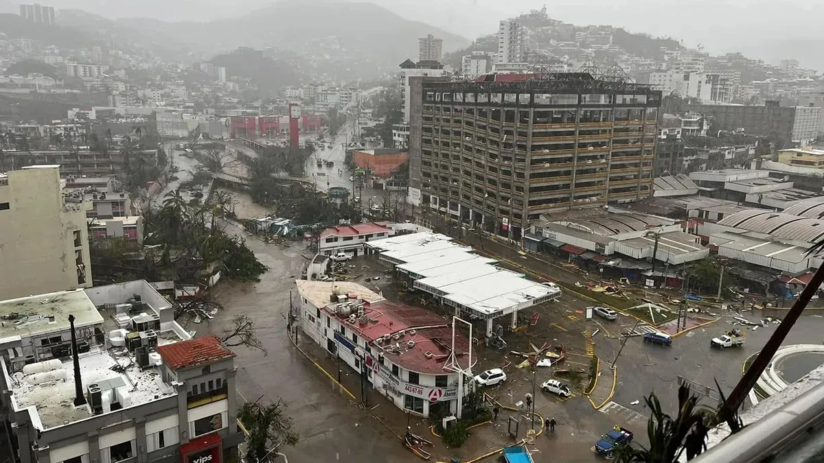 Huracán Otis deja 27 muertos y 4 desaparecidos en Guerrero