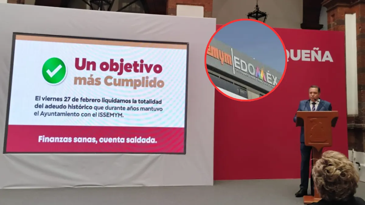 Toluca hace historia: Liquida deuda de 613 MDP con el ISSEMyM en tiempo récord