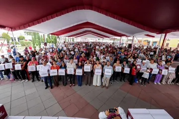 Chimalhuacán concluye entrega de 12 mil canastas alimentarias; apoyará a 17 mil estudiantes en octubre