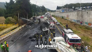 [VIDEO] Se registra fuerte accidente en la carretera México-Toluca