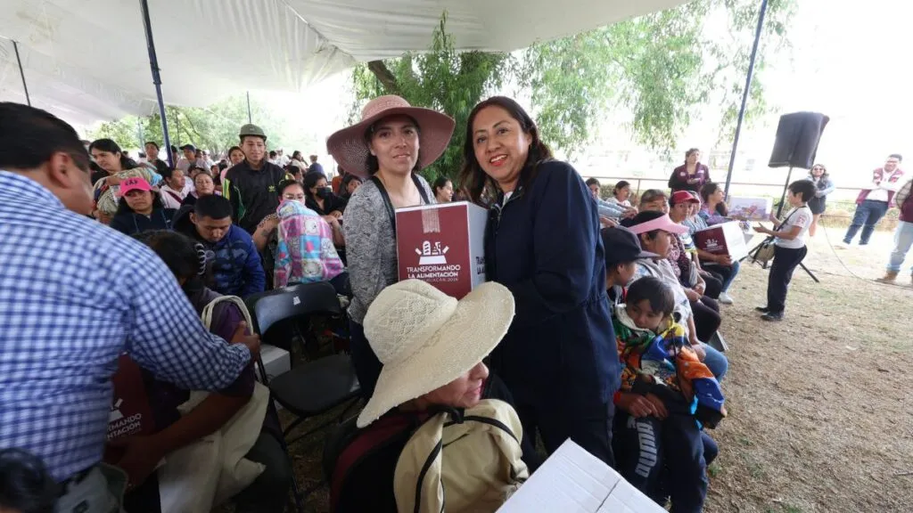 Presidenta de Chimalhuacán cumple compromisos: Continúa programa “Transformando la alimentación”