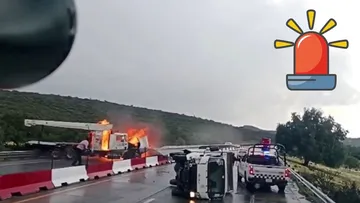Arco Norte: así fue el impactante video del accidente