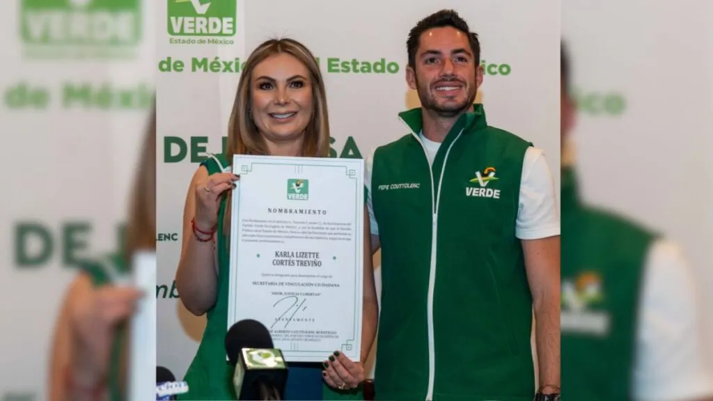 El Verde Edomex sigue creciendo: “Pepe” Couttolenc da la bienvenida a Karla Cortés con un llamado a construir, no confrontar 