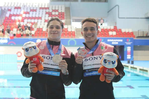 Ya son cinco las medallas para México en esta justa internacional.