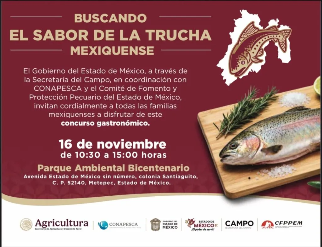 Metepec busca el mejor sabor de la trucha mexiquense