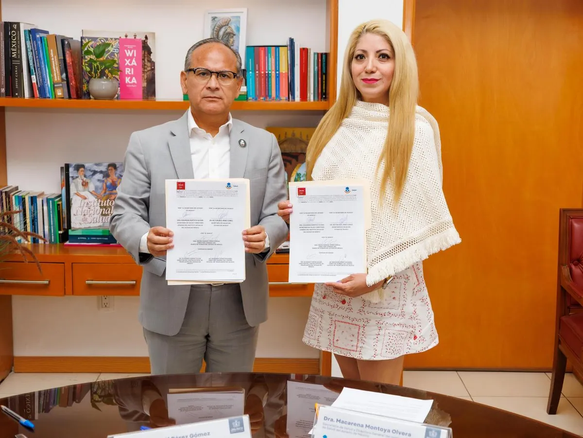 Edomex y Jalisco firman convenio para fortalecer el trasplante de tejidos