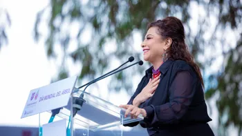 Clara Brugada reitera su compromiso para combatir el despojo