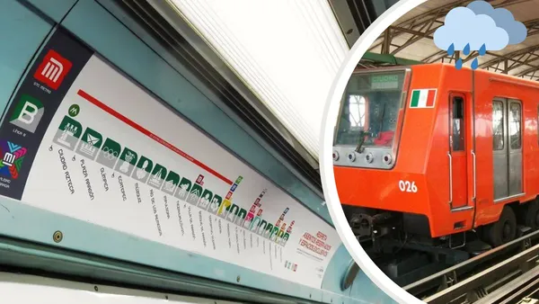 Línea B del Metro CDMX presenta retrasos por lluvias
