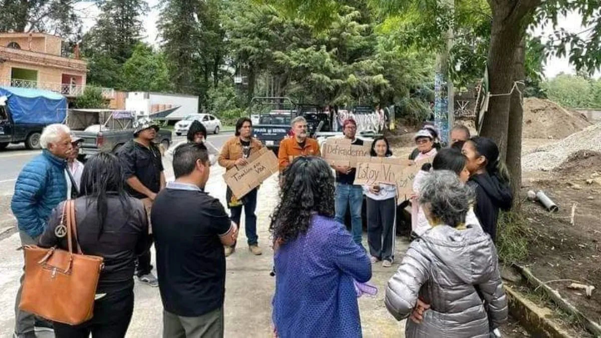 Atlautla: Suspenden obra ante reclamo de vecinos