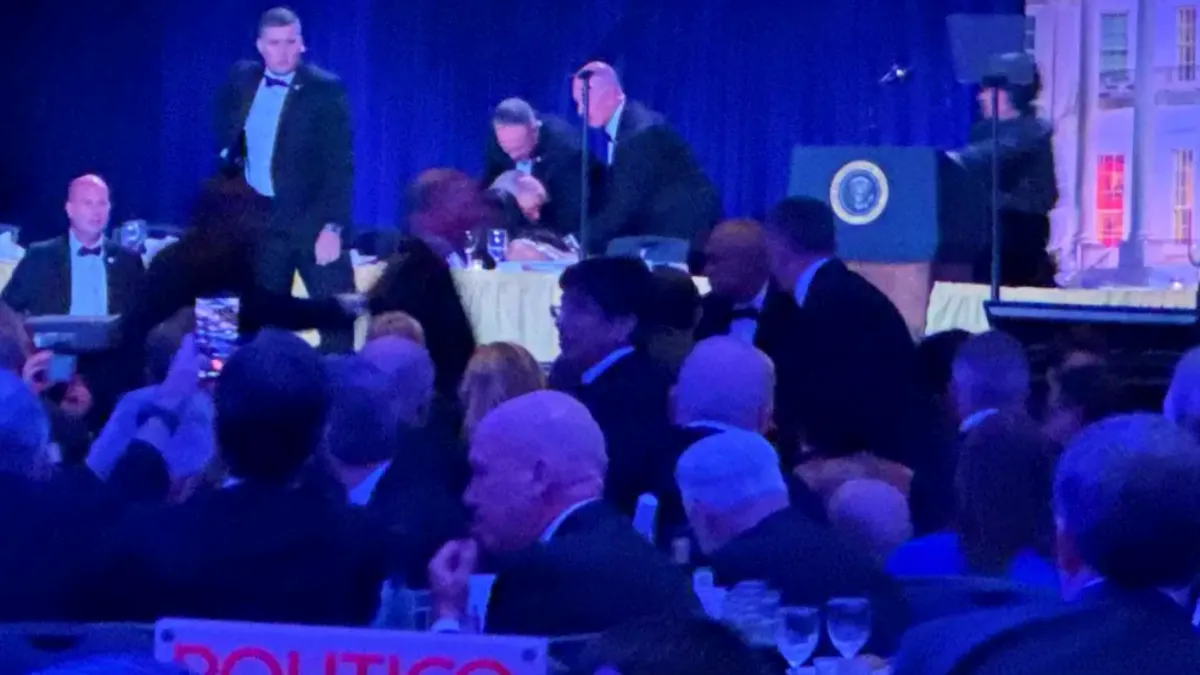 Trump informa detención de presunto tirador en cena de corresponsales de Casa Blanca [VIDEO]