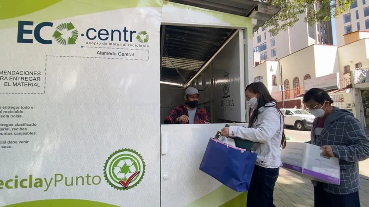 Ecocentros de Toluca inician campaña de acopio de unicel