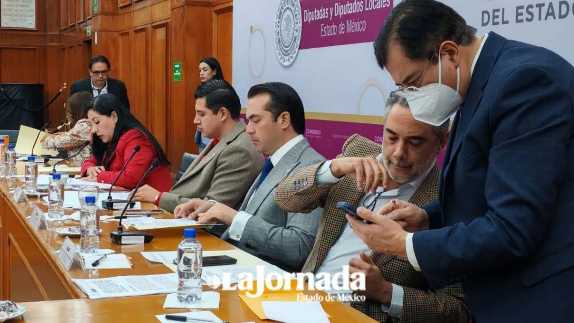 Edomex: Aprueban Presidencia de la Mesa Directiva del Congreso por un año constitucional