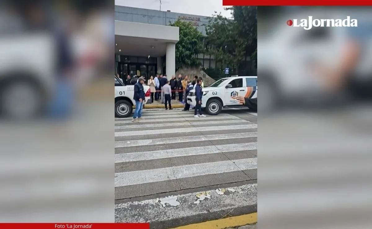 Revisan Facultad de Economía de la UNAM tras amenaza de presunta bomba