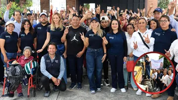 Huixquilucan inicia repavimentación de calle e instalación de gimnasio en las canteras