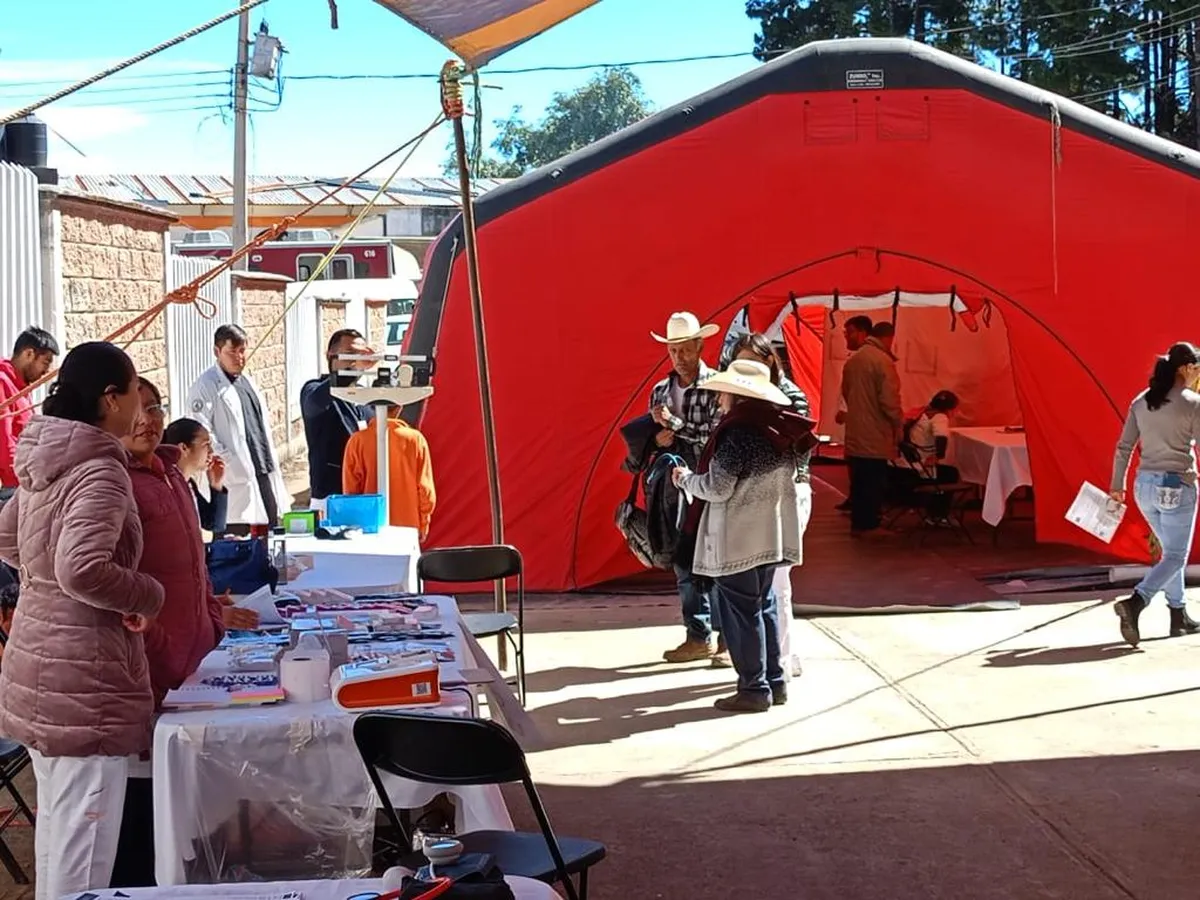 Texcaltitlán: realizan Jornada de Salud