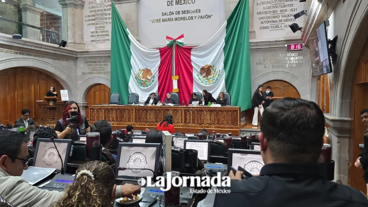 Legislativo avala cinco reformas al Ejecutivo del Edomex y cierra periodo ordinario