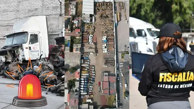 Autoridades federales y estatales participaron en la Operación Senda Edomex contra el robo al transporte de carga.